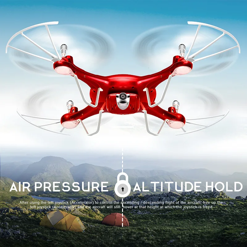SYMA X5UW Дрон с WiFi камерой HD 720P передача в реальном времени FPV Квадрокоптер 2,4G 4CH RC вертолет Дрон Квадрокоптер дроны