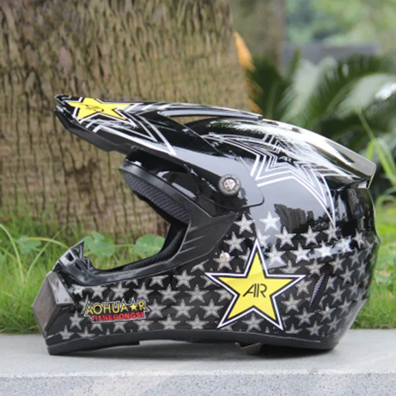 Motorcycle Riding Helmets Motocross Off-road Racing Helmet Motorbike ATV Dirt Bike Downhill Open Face Cross | Автомобили и