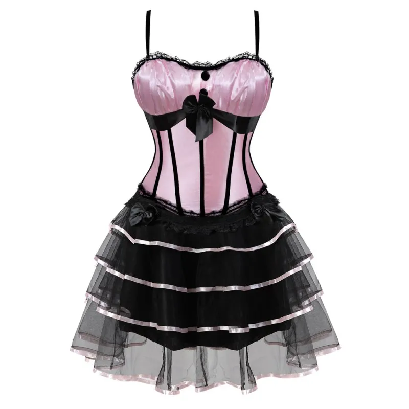 Готические сексуальные корсеты на бретельках платье шнурках корсет с обвязкой