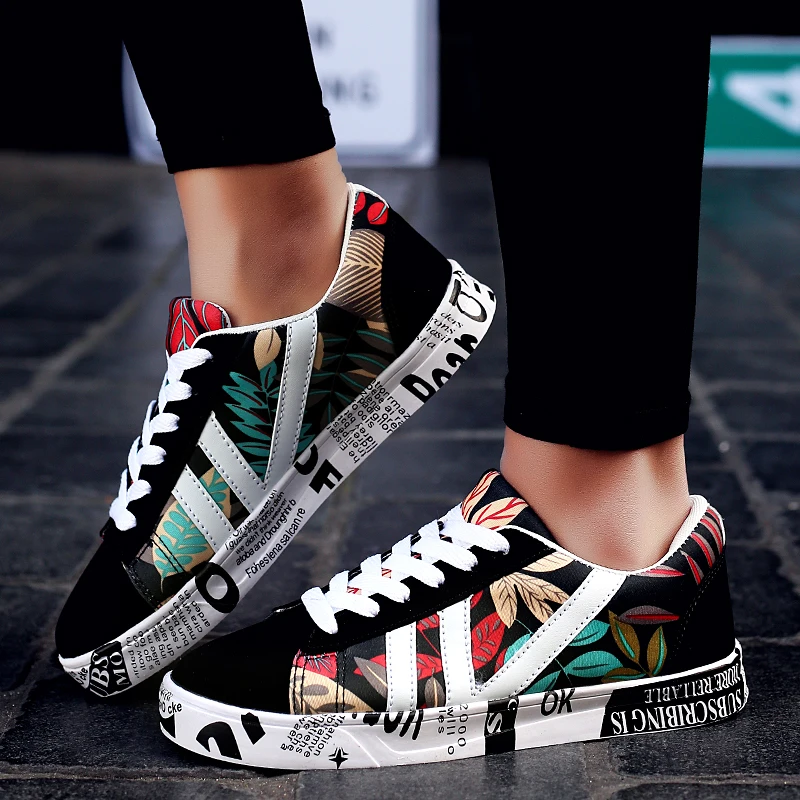 

2018 New Arrivals Trend Brand Men's Casual Shoes Footwear Male Adult Youth Street Leisure Sneakers Spring Summer Zapatos Hombre