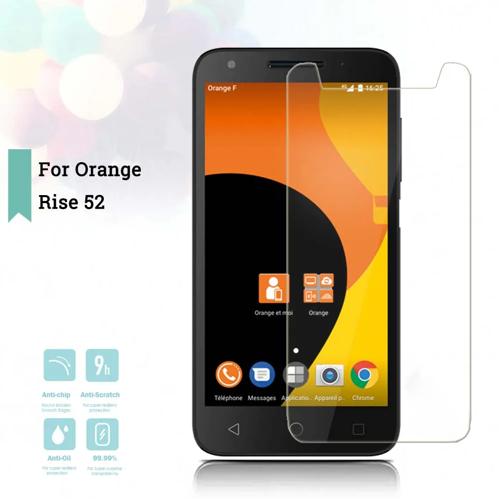 2.5D 0 26 мм ультратонкое закаленное стекло Orange Rise 52 Закаленное Защитная пленка для