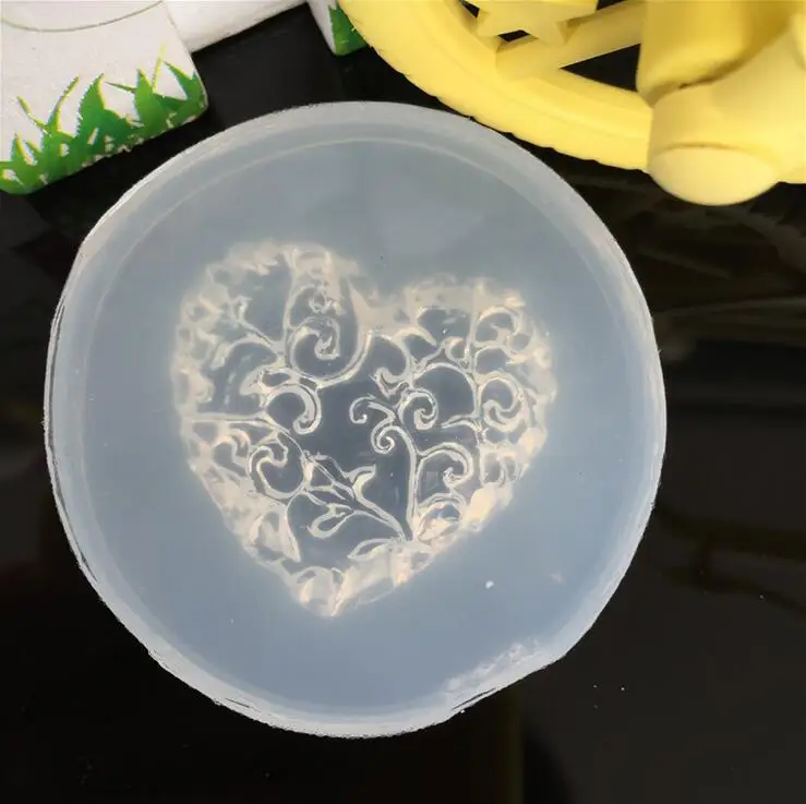 Love flowers Жидкая силиконовая форма DIY Смола ювелирные изделия кулон ожерелье кулон плесень чехол для телефона патч аксессуары формы для ювелирных изделий