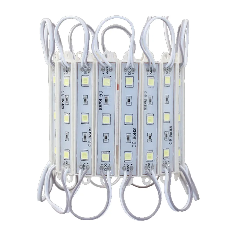 Светодиодный модуль 5054 3 LED DC12V водонепроницаемый рекламный свет коробки