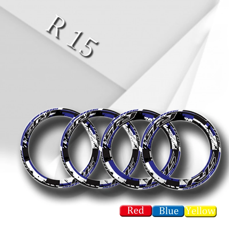 4 X Толстая кромка внешняя наклейка для колес полоса колеса Светоотражающая s Fit
