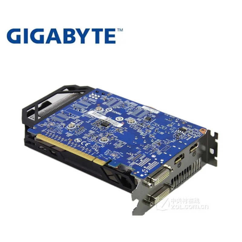 Видеокарта GIGABYTE оригинальная Видеокарта GTX 750 Ti 2 Гб 128 бит GDDR5 для nVIDIA Geforce GTX 750Ti Hdmi Dvi используется VGA GTX750ti