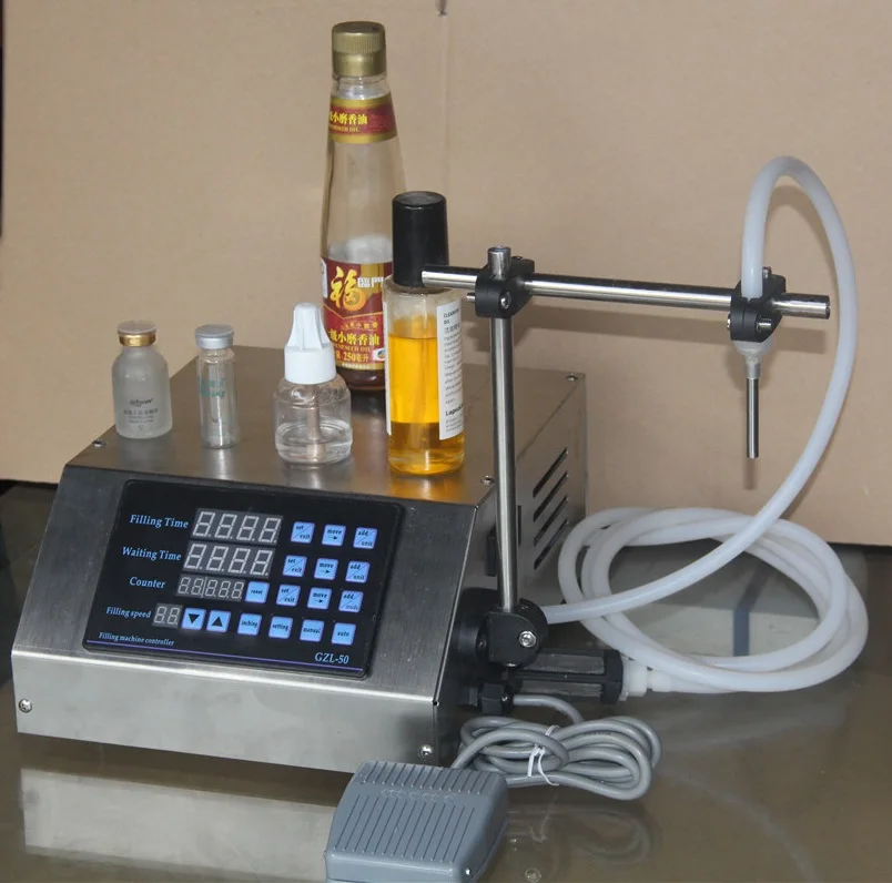 0 3 4000 мл/мин. ручная машина для наполнения флаконов бутылками/мешками с