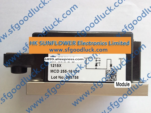 MCD255 16IO1 Тиристорный Модуль тиристорный/диодный модуль SCR 1600V 2x250A Y1 CU вес (Типичный