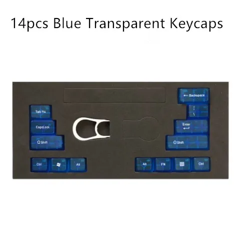 Прозрачные колпачки для клавиш с вытяжным ключом Cherry MX переключатели подсветкой