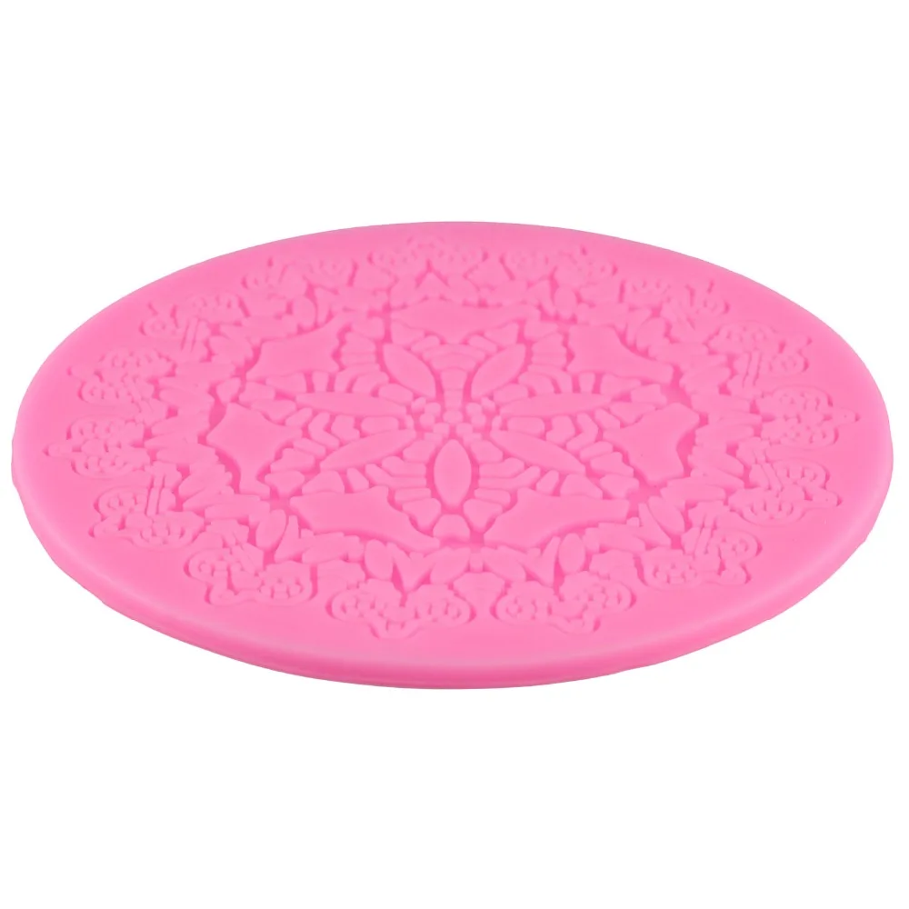 Круглая Корона сделай сам кружевная помадка шоколадная форма силиконовая