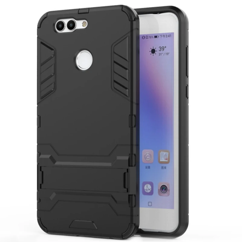 Для Huawei Nova 2 Чехол Подставки стенд держатель телефона Корпус Coque для плюс сзади Cove