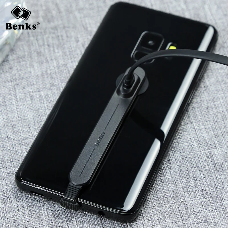 Benks USB Тип Кабеля C кабель для samsung Galaxy S9 + быстрая зарядка S8 Plus Xiaomi 6 Mi5 huawei|Кабели