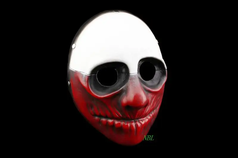 Маска из смолы пейзаж Даллас/Волк/цепи/Косплей хокстона Хэллоуин ужас Клоун