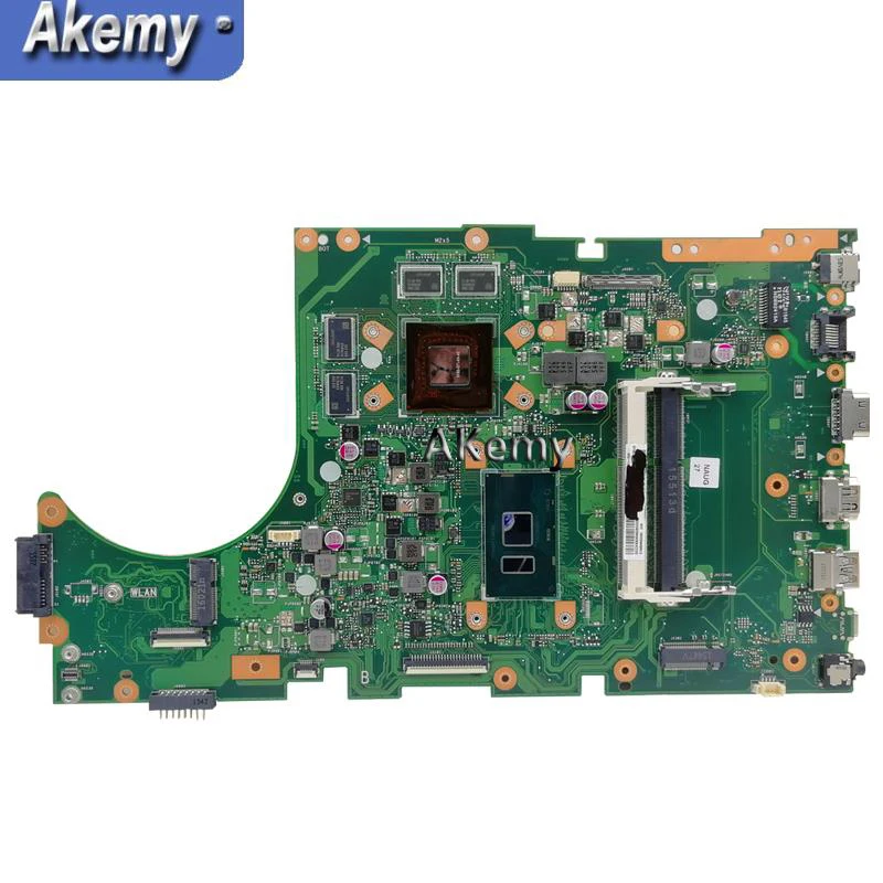 X756UB MAIN_BD./I7-6500U GT940M-2GB Материнская плата Asus X756U X756UXM K756U X756UB Материнская плата ноутбука тест проведен