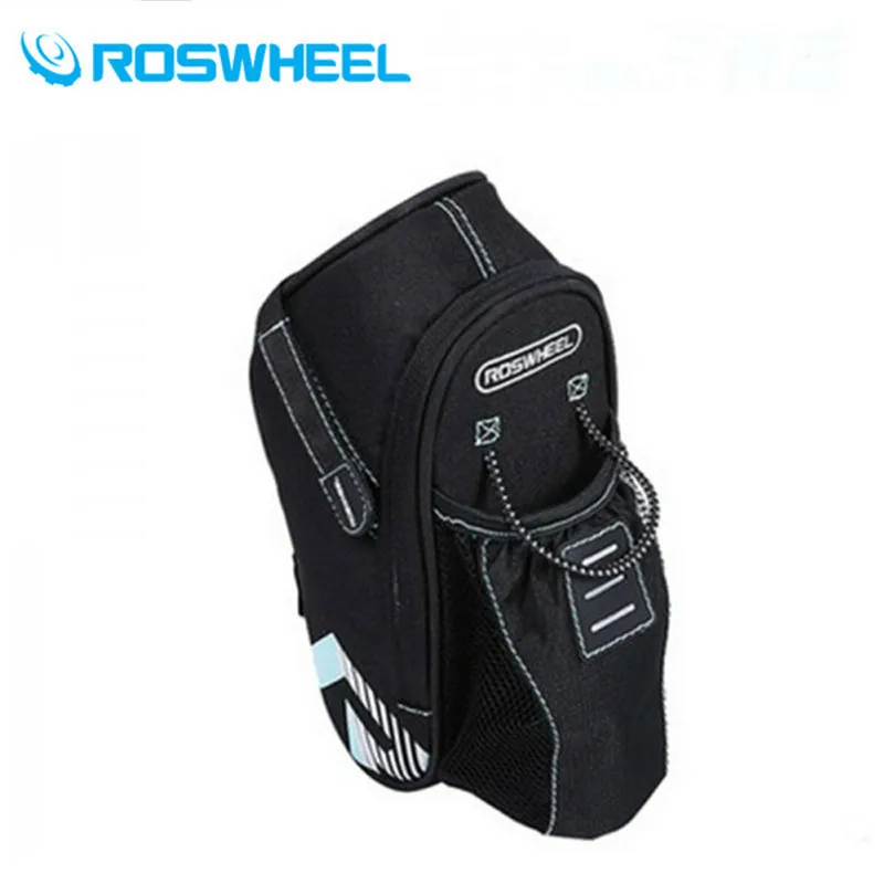 ROSWHEEL велосипед седло мешок с карман бутылку воды Водонепроницаемый MTB велосипеда