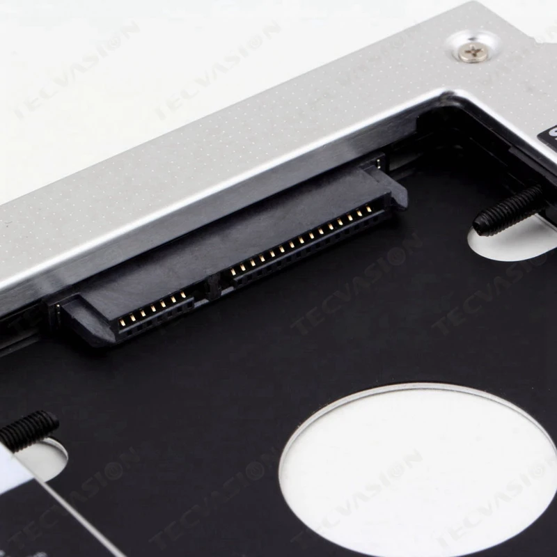 Алюминиевый Optibay 2nd HDD Caddy 9,5 мм SATA 3,0 SSD чехол для CD-и dvd-дисков корпус Caddy для Macbook Mac Pro 13," 13" 1" 17" SuperDrive