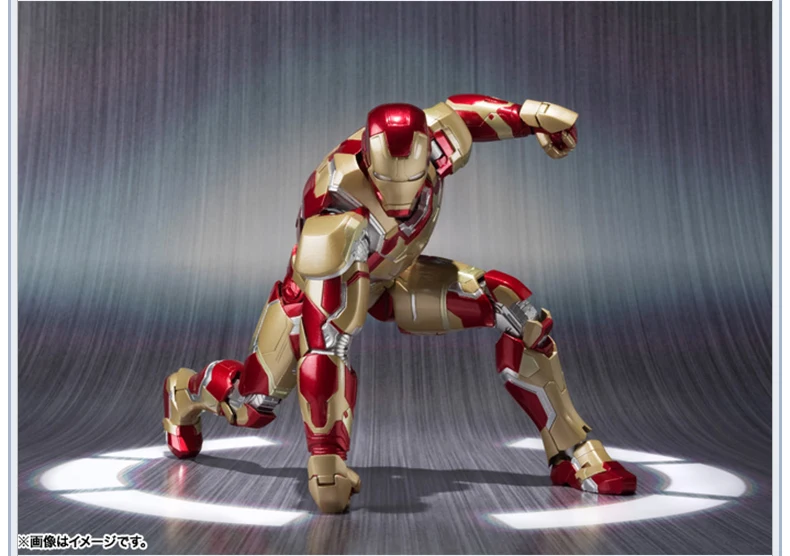 SHFiguarts SHF Ironman MK42 в Marvel Мстители Железный человек Фигурки игрушки для детей|Игровые