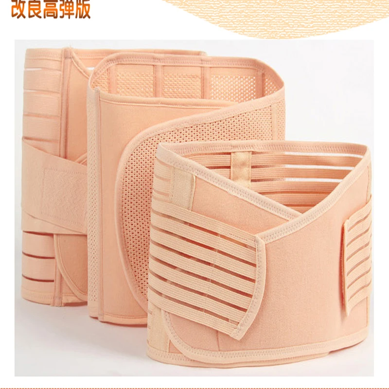 

Postpartum Recovery Belt 3 Abdomen+Stomach+Elastic pelvic Waist Cinchers Body Shaper Slimming Waist Trainer Belly Band Shapewear