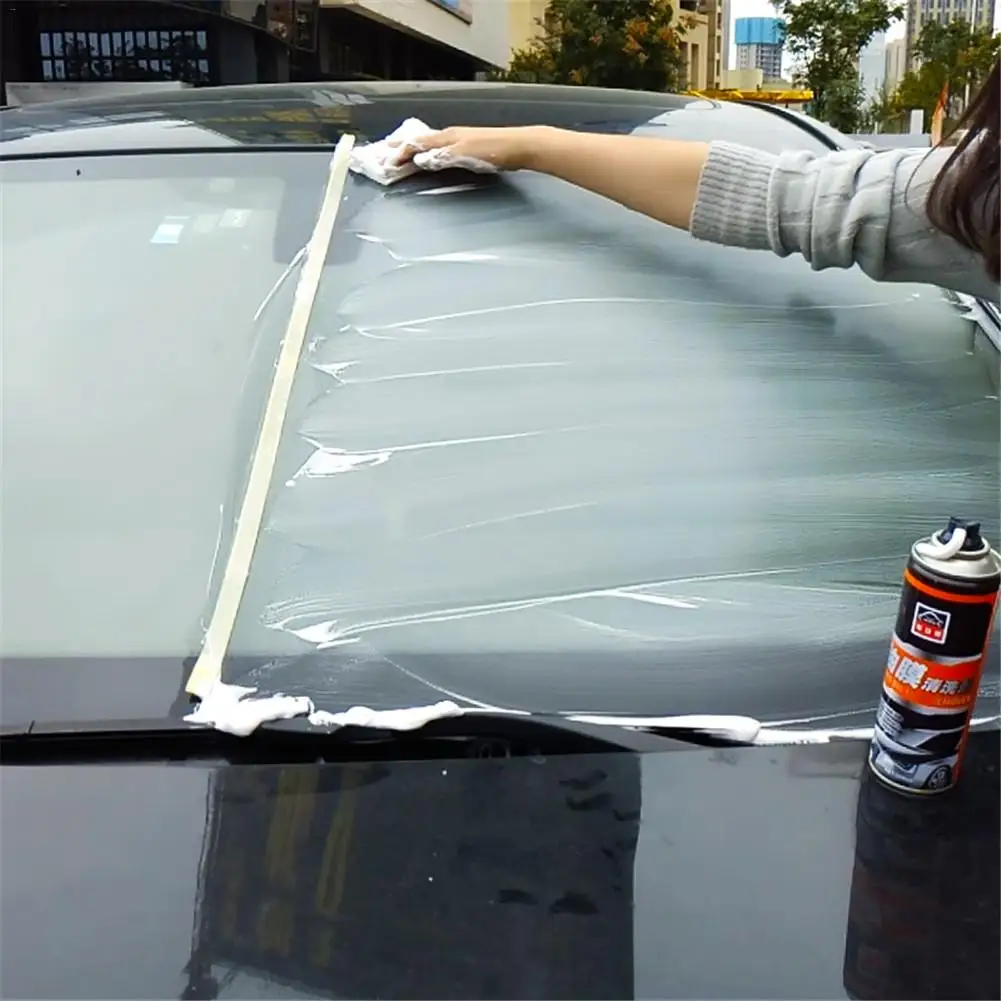 Очищающий агент для масляной пленки новый стиль 200 мл автомобильный передний
