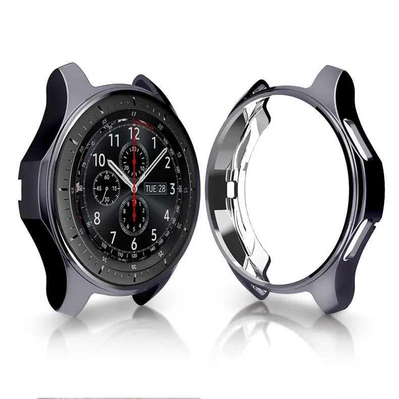 Защитный чехол для часов EIMO для samsung gear S3 frontier band Galaxy Watch, 46 мм, Сменный Чехол из ТПУ для всего корпуса, Смарт-часы