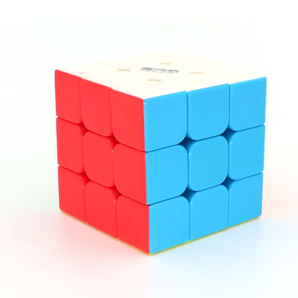 Новые 3 x3x3 Qiyi Радуга profissional Magic Cube конкурс Скорость Логические кубики Игрушечные
