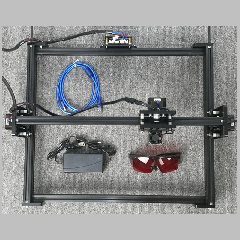 2018 новый лазерный гравировальный станок 300 МВт Рабочая зона 30*40 см режущий