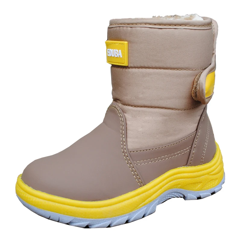 Winter Warm Boots Baby Shoes Fashion Waterproof Children's Snow Girls Boys Perfect Accessories For Kids Unisex | Детская одежда и