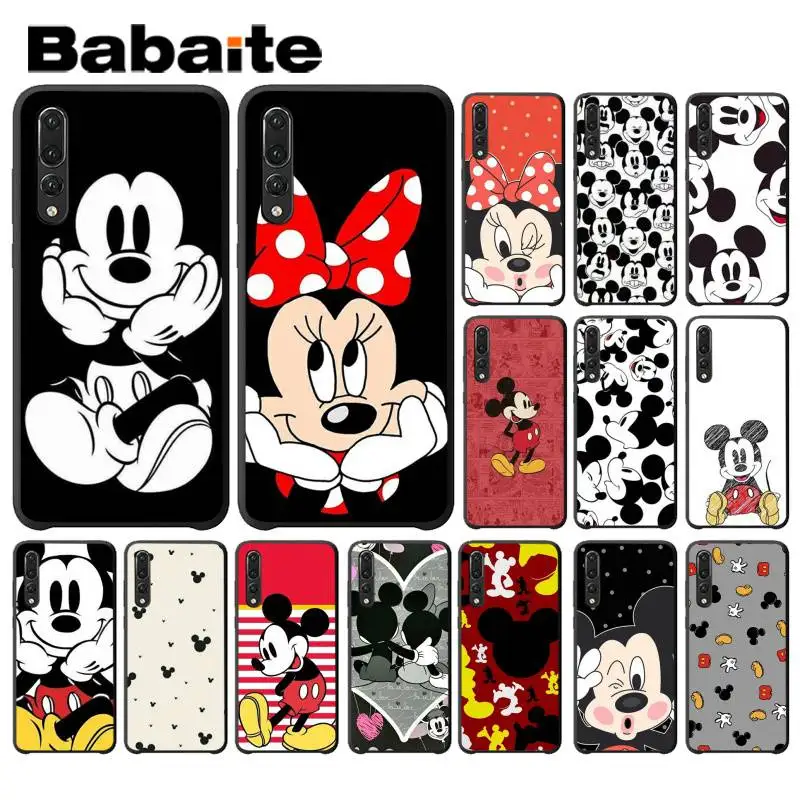 Babaite уши Микки Мауса ТПУ Мягкий силиконовый чехол для телефона для huawei P10 Plus Mate10 Mate20 Pro 10Lite P20 Pro Honor10 View 10