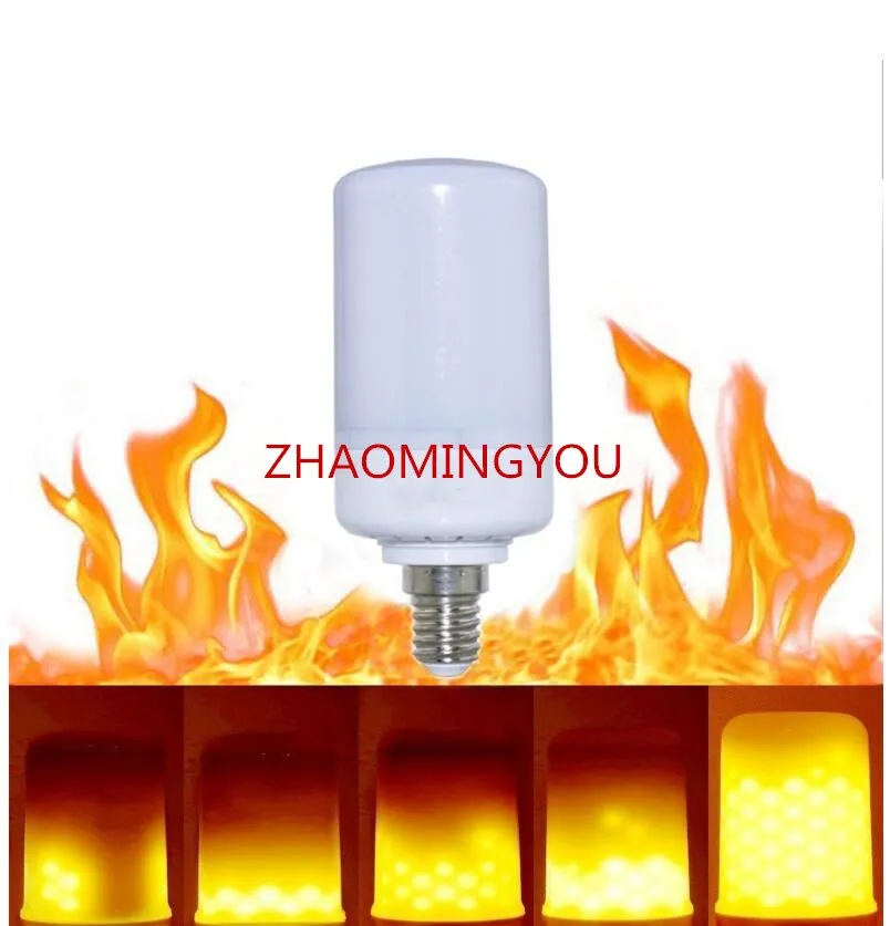 1 шт. светодиодсветильник E27 E26 B22 E14 10 Вт AC85 265V SMD2835 99LED s имитация пламени 1400 1600K