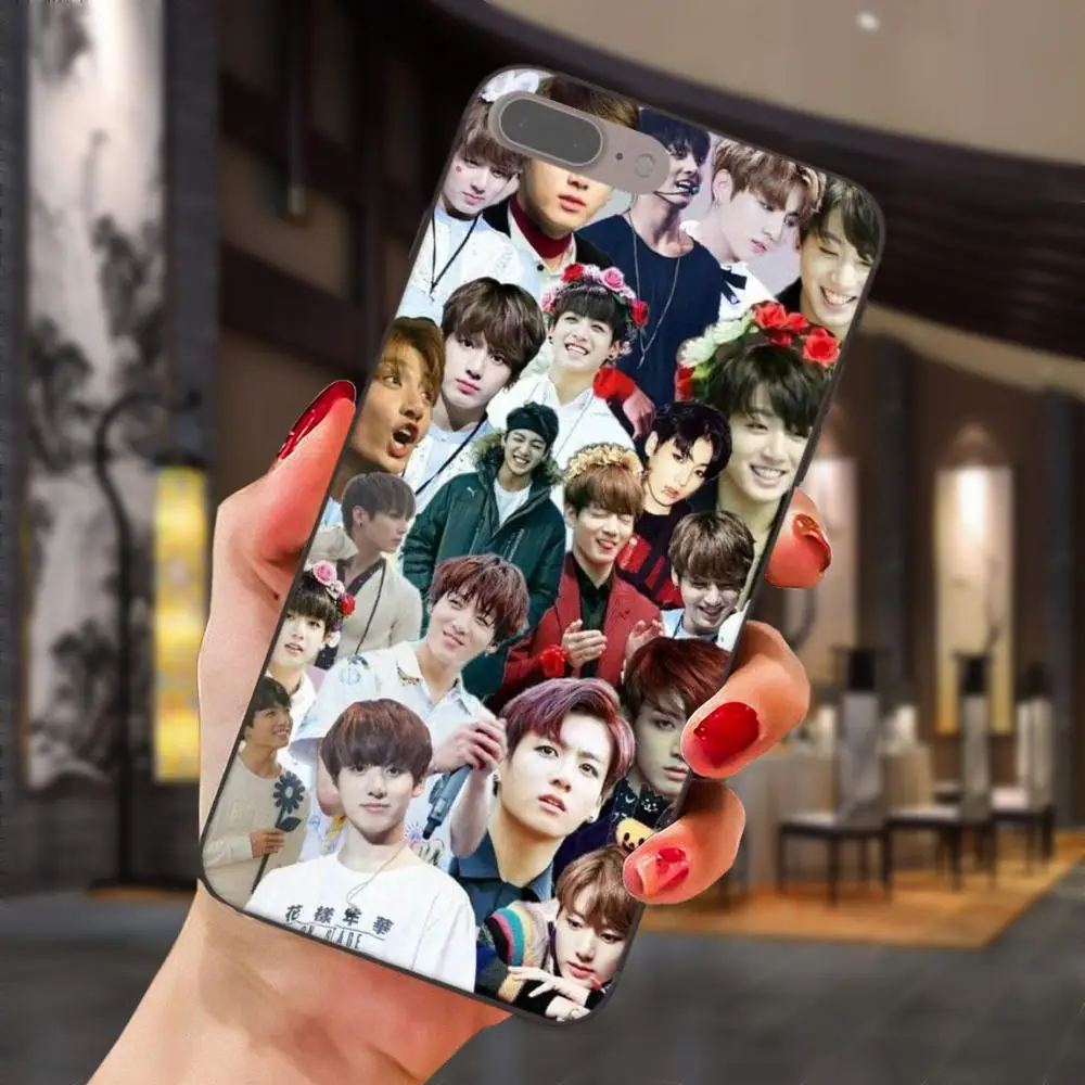 Jungkook лица окрашены для Galaxy C5 C7 J1 J2 J3 J330 J5 J6 J7 J730 Ace Core Duo Max Mini Plus Prime Pro