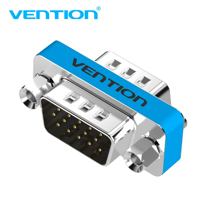 Vention VGA к адаптер Мужской женскому HD15 Pin пол Changer конвертер для мониторов