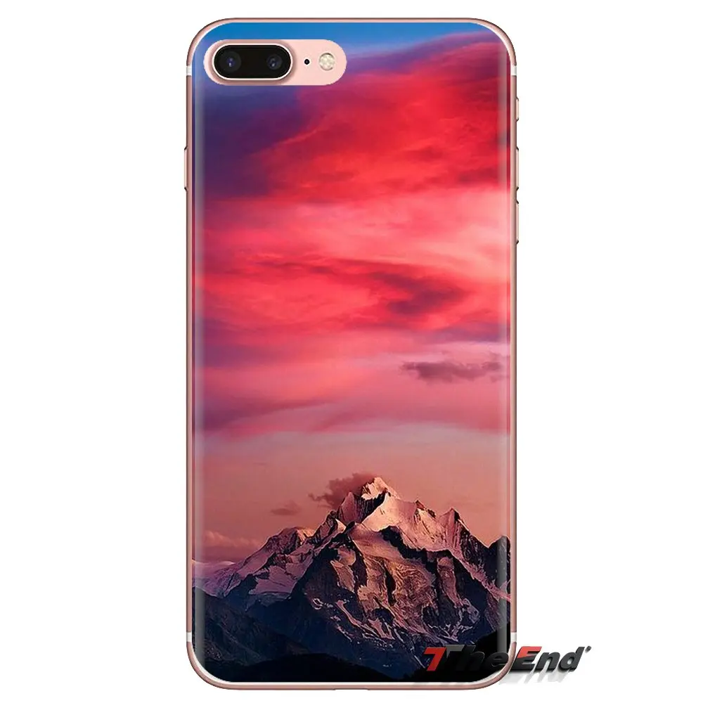For Huawei G7 G8 P7 P8 P9 P10 P20 P30 Lite Mini Pro P Smart Plus 2017 2018 2019 TPU Covers Swiss Alps Nature Mountains Landscape |