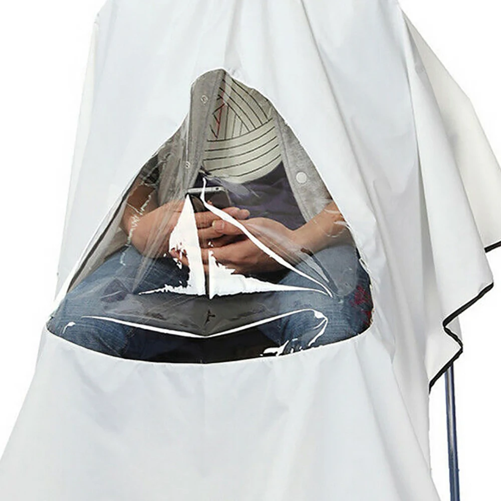 Прозрачная Парикмахерская Ткань для взрослых профессиональное окрашивание