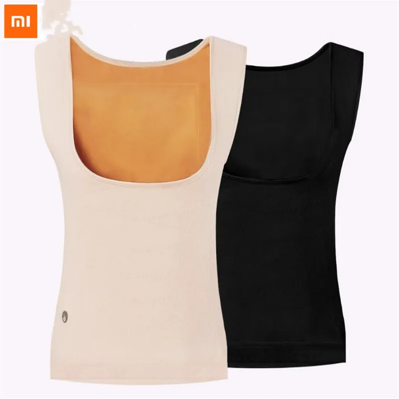 Xiaomi mijia PMA graphene теплый жилет для похудения мягкий плюс бархат женская теплая