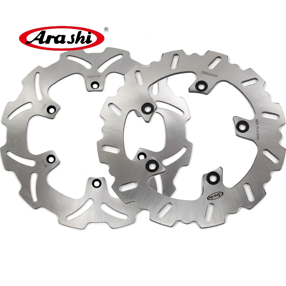 ARASHI For YAMAHA WR250 CNC Front Rear Brake Rotors Disc WR 250 WR-250 2002-2007 2003 2004 2005 2006 WR125 YZ125 WR426 | Автомобили и