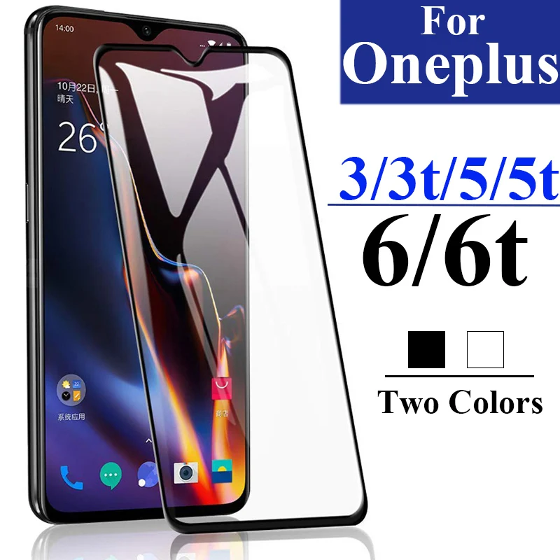 Oneplue 7 защитное стекло закаленное на Oneplus 6T 3 5 6 T T3 T5 T6 Защитная пленка для экрана One