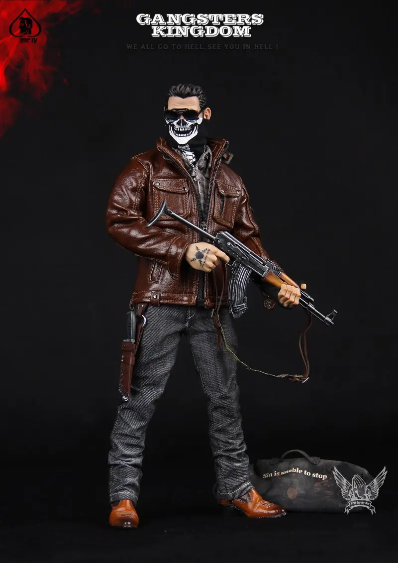 DAM 1/6 Gangsters Kingdom Spade 4 GK004 12 дюймов Коллекционная экшн фигурка для фанатов