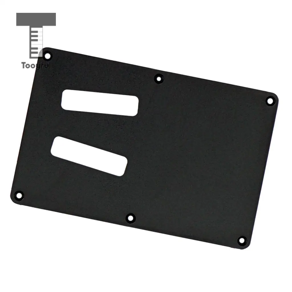 

Tooyful 1Pc Backplate Spring Cavity Trem Cover Plate for Electric Guitar Replacement - Black