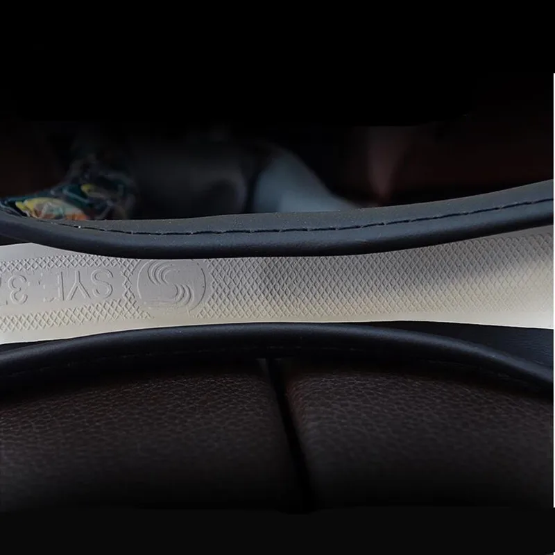 Крышка колеса на руле Крышка из микрофибры кожа Cubre Volante авто чехол на руль аксессуары для интерьера