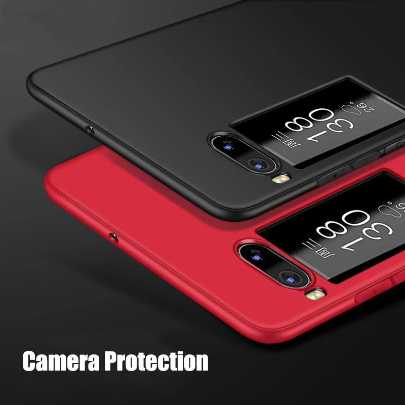 MAKAVO Cover For Meizu Pro 7 Case 360 Full Protection Soft Silicone Matte Housing Pro7 Plus Phone Cases |