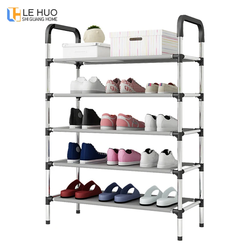 Многоуровневая полка для обуви органайзер хранения на полке держатель Новое