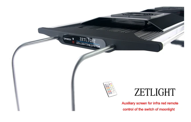 ZET светильник светодиодный ZT6800 ZT-6800C светильник для аквариума коралловые цилиндрические лампы с высокой мощностью коралловые растительные sps/lps аквариумы с wifi
