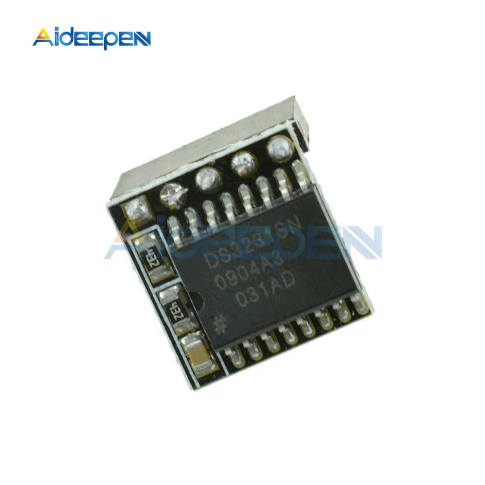Прецизионный модуль часов DS3231 в реальном времени RTC 3 В/5 В без аккумулятора для