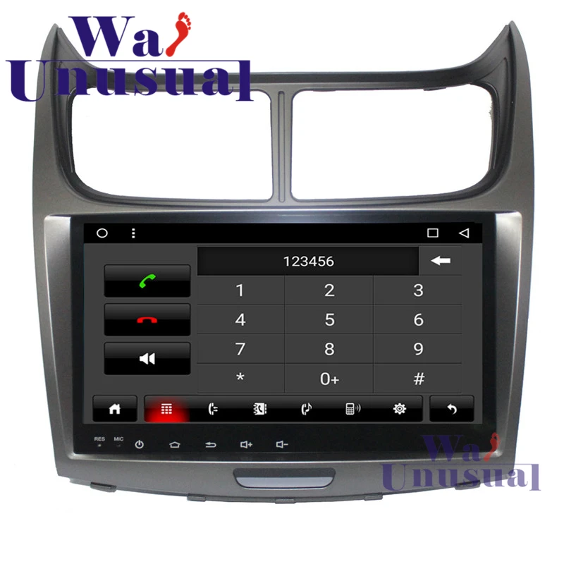 Wanuary 9 &quotчетырехъядерный 32G 2G RAM Android 6 0 Автомобильный радиоплеер для Chevrolet Sail 2010 2011