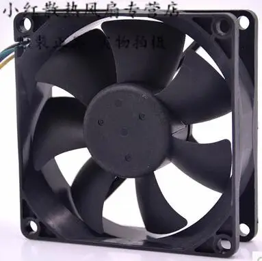 F128025BU 12V 0.40A 8 см 8025 4 линии ШИМ большой объем воздуха контроль температуры