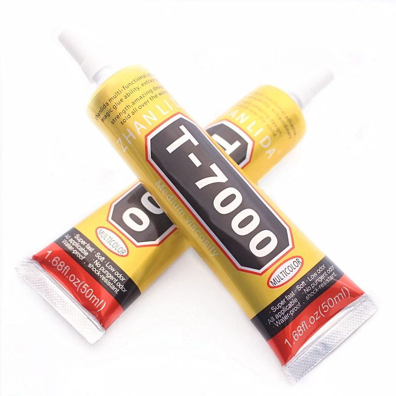 50 мл T 7000 более мощный новый клей на основе эпоксидной смолы T7000 черный жидкий