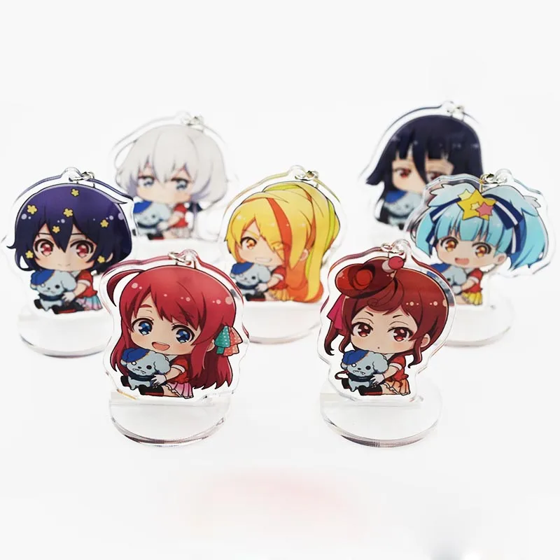 Японский аниме ZOMBIE LAND SAGA Zombieland Saga Sakura Minamoto Ai Mizuno Косплей подставка акриловый