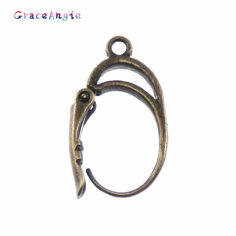 14 шт. антикварная бронзовая латунная застежка карабин ювелирные изделия