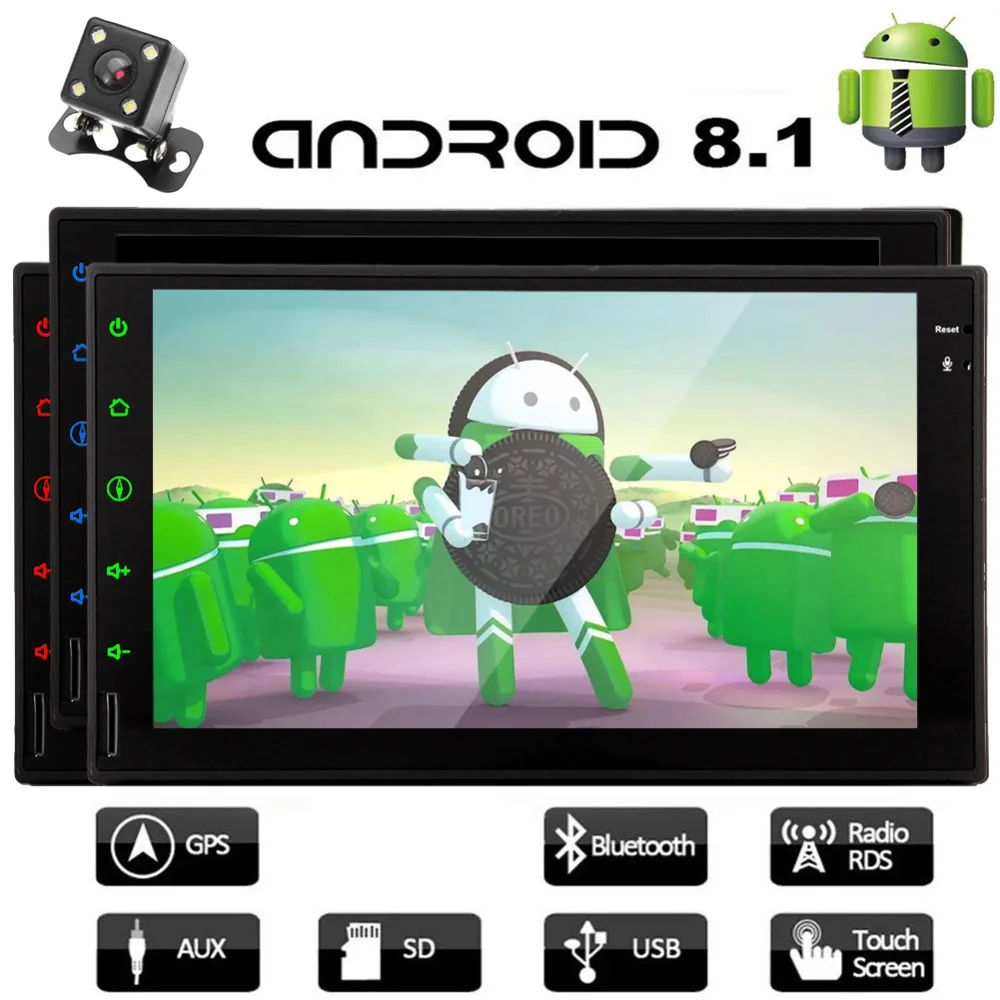 Автомобильный навигатор Bluetooth 64 Гб USB/SD Wi Fi 4G/3g Зеркало Ссылка OBD2 cam в проигрыватель