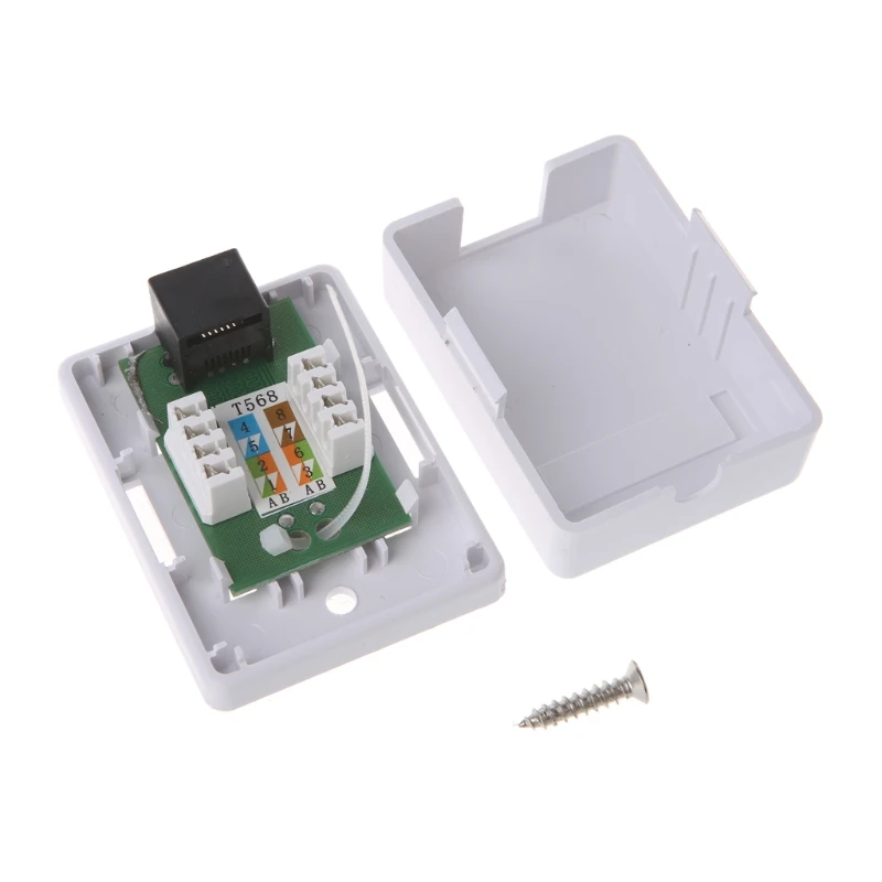 Cat5e RJ45 8P8C HM HB01 модель UTP неэкранированная однопортовая настольная