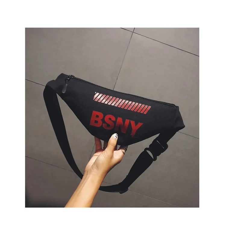 RURU monkey 2019 New Women Bag For Outdoors Disco Dancing Fashion Zipper Large Capacity Chest Bags Letter Oxford | Багаж и сумки